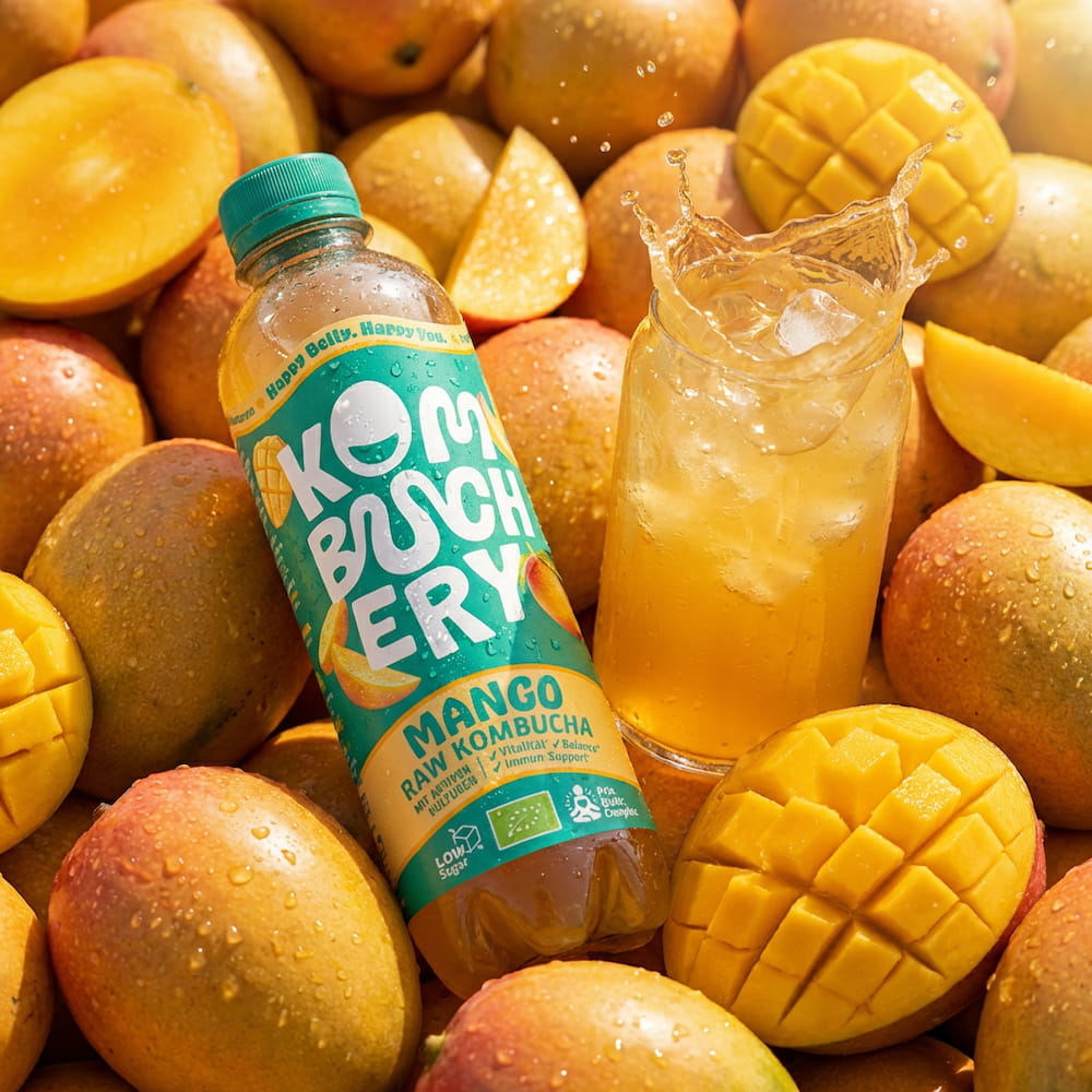 Mango Raw Kombucha