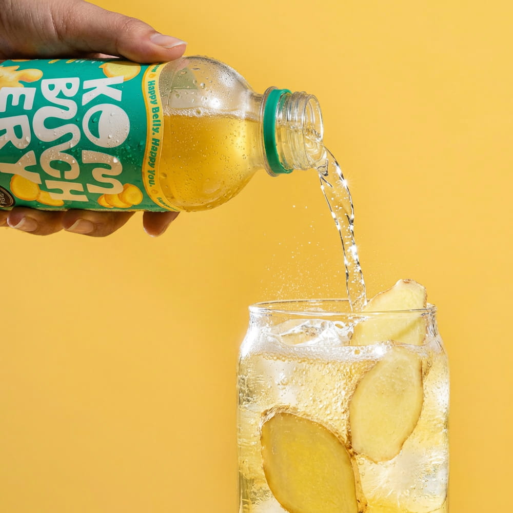Ginger Raw Kombucha